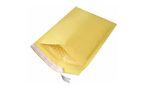 Envelope with airbags